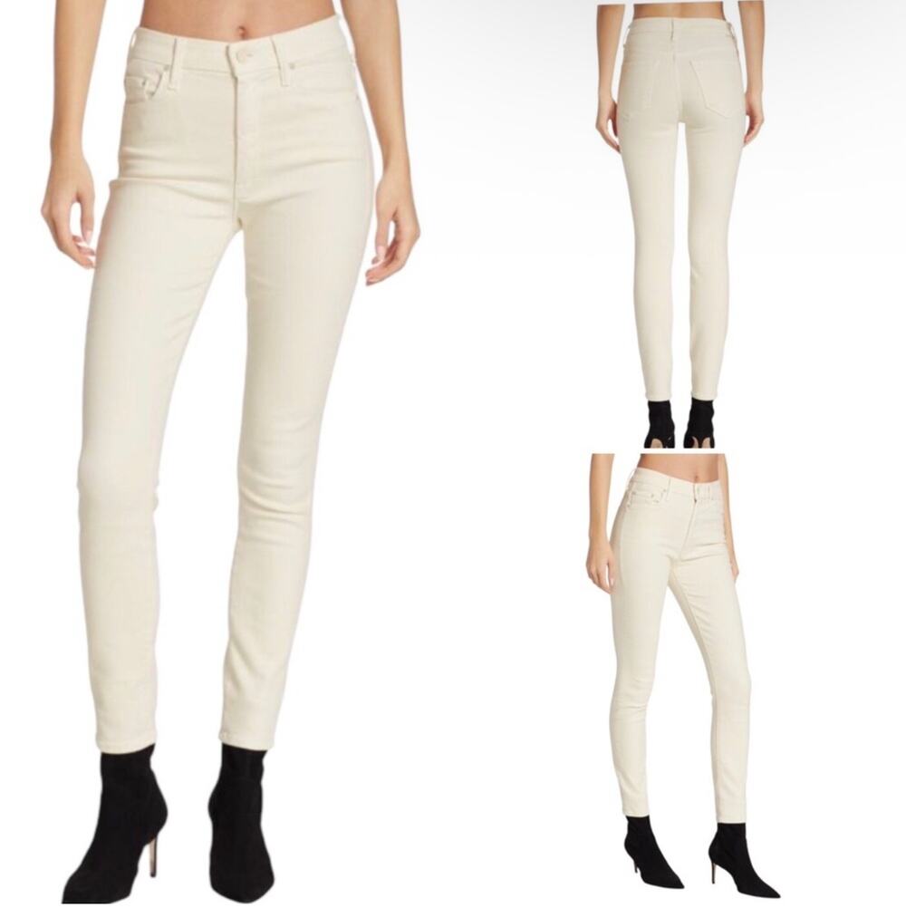 Mother High Waisted Looker Ankle Second Chance Skinny Jeans Size 31